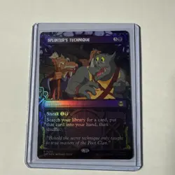 MTG Splinter's Technique (Showcase) Teenage Mutant Ninja Turtles Foil - Image 1