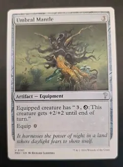 Umbral Mantle (White Border) Mystery Booster 2 MTG Regular Near Mint - Image 1