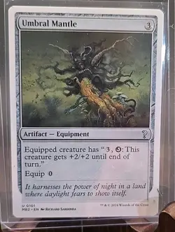 Umbral Mantle (White Border) Mystery Booster 2 MTG Regular Near Mint - Image 3