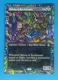 Bebop & Rocksteady (Borderless) Teenage Mutant Ninja Turtles Regular - Image 1