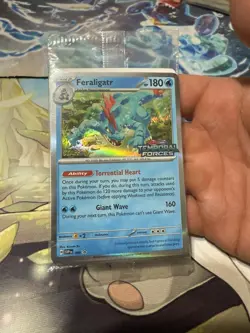 Pokemon Temporal Forces Staff Prerelease Promo Set of 4 NM Factory Sealed Cards - Image 1