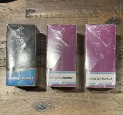 LOT! Pokemon Cards Destined Rivals Black Bolt Booster Bundles New - Image 3