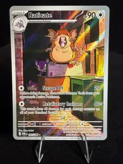 2026 Pokemon - RATICATE - Illustration Rare - PERFECT ORDER - 099/088 - Image 1