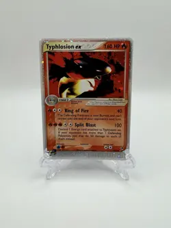 Pokemon - 2003 Typhlosion EX Sandstorm Holo Ultra Rare Card 99/100 Fire Clean NM - Image 1