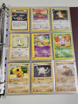 Vintage/modern Pokemon Card Binder 100+ /90s - Image 1