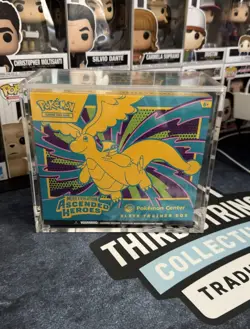 Pokemon Ascended Heroes Pokemon Center ETB Elite Trainer Box Sealed with Acrylic - Image 1