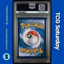 2017 POKEMON SUN & MOON CRIMSON INVASION #18/111 GYARADOS GX PSA 9 - Image 2
