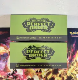 Lot Of 2 - Pokemon TCG Perfect Order Pokemon Center ETB Elite Trainer Box SEALED - Image 3