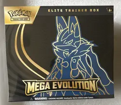 Pokemon - Mega Evolution Lucario Elite Trainer Box (ETB) - Factory Sealed - Image 1