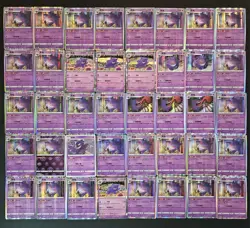 40*Lot Pokemon TCG Chinese Gengar Master Poke Ball Reverse Holo #b JL89 - Image 1
