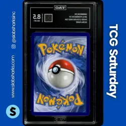 2016 POKEMON XY FATES COLLIDE #55/124 UMBREON EX ULTRA RARE TAG 8.5 - Image 2