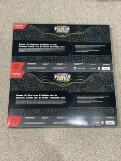 Pokemon Paldean Fates Great Tusk & Iron Treads ex Premium Collection - Lot of 2 - Image 2
