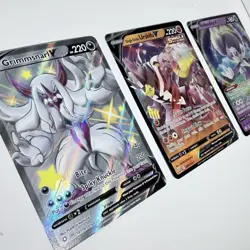 Pokemon holo Grimmsnarl V Single Strike Urshifu V Indeedee V Holo Lot 5 Cards - Image 3