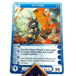 Wytod Rare Foil Silend Sands 10/100 Chaotic TCG Card - 2x Max Speed & Power - LP - Image 1