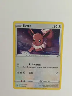 Eevee SWSH127 - Black Star Promo - Holo Pokemon Card - Mint (M) Holographic TCG - Image 2