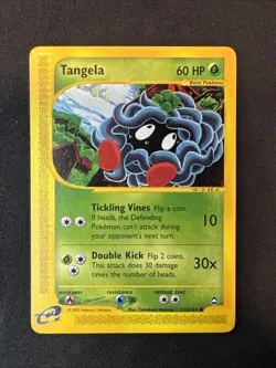 Tangela 112/147 Aquapolis Regular Pokemon S448 - Image 1