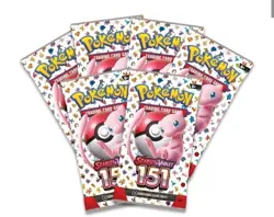 Pokemon 151 Scarlet and Violet x5 Sealed 151 Booster Packs Sealed - Image 1