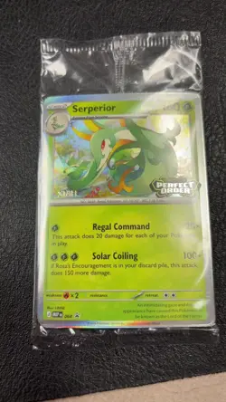 Pokemon Perfect Order STAFF PreRelease Promos - SEALED SET OF 4 - Image 1