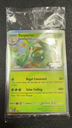 Pokemon Perfect Order STAFF PreRelease Promos - SEALED SET OF 4 - Image 4