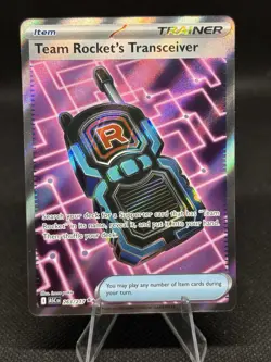 Team Rocket's Transceiver 263/217 Mega Evolution Ascended Heroes Pokemon TCG - Image 1