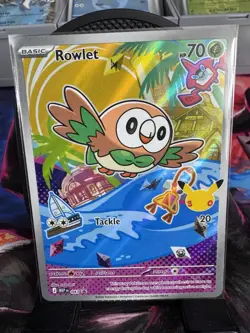 Pokemon First Partner Promos 30th Alolan Starters Rowlet 43 Litten 44 Popplio 45 - Image 3