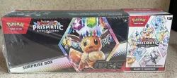 💖Pokemon TCG Prismatic Evolutions Surprise Box & Booster Bundle 2 Pack Sealed💖 - Image 1