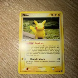 2005 POKEMON EX DELTA SPECIES #63 DITTO [PIKACHU] - Image 1