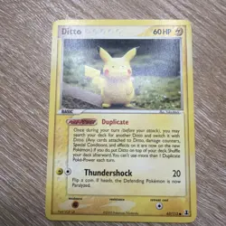 2005 POKEMON EX DELTA SPECIES #63 DITTO [PIKACHU] - Image 2