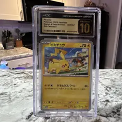 Pokemon Pikachu 120/SV-P Promo Japanese GYM Campaign 2023 CGC 10 PRISTINE - Image 1