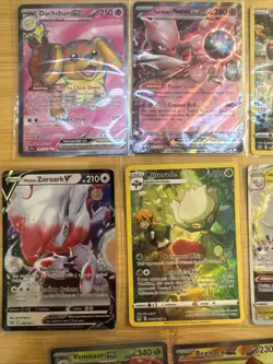Pokemon Illustration Rare, Full Art, V VSTAR Ex Shiny Lot Of 11 Cards - Image 5