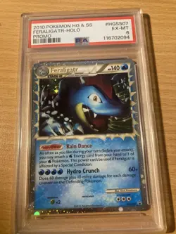 PSA 6 feraligatr holo prime 2010 HGSS Pokemon - Image 1