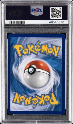 2005 POKEMON EX DEOXYS #56 CARVANHA-REVERSE FOIL PSA 8 - Image 2