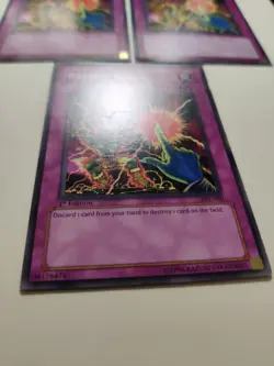 3x Raigeki Break YS11-EN037 Common 1st Edition LP - Image 5