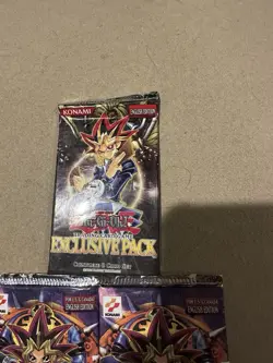 3 Sealed Yu Gi Oh 2004 Packs 1 Exclusive Pack And 2 Labyrinth of Nightmare Light - Image 3