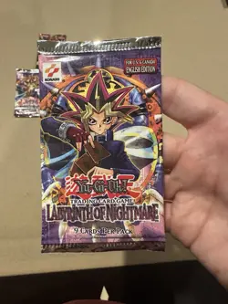 3 Sealed Yu Gi Oh 2004 Packs 1 Exclusive Pack And 2 Labyrinth of Nightmare Light - Image 4