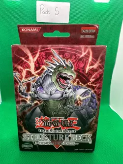 Yu Gi Oh Structure Deck Dinosaurs Rage 1st Edition - Unopened New - Image 1