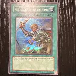 Konami Yu-Gi-Oh! TCG Reinforcement of the Army LOD-028 Super Rare Unlimited - Image 1