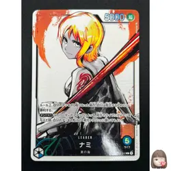[NM] Nami ONE PIECE Card Game Japanese OP03-040 L Mighty Enemies Parallel 21M6 - Image 1