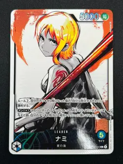 [NM] Nami ONE PIECE Card Game Japanese OP03-040 L Mighty Enemies Parallel 21M6 - Image 2