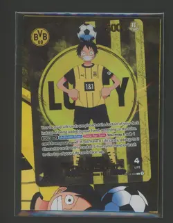 2025 ONE PIECE PROMOS BVB X ONE PIECE MATCH DAY 2025 #003 MONKEY D. LUFFY SEALED - Image 1