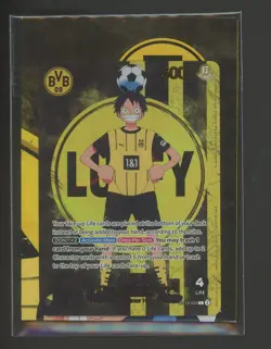 2025 ONE PIECE PROMOS BVB X ONE PIECE MATCH DAY 2025 #003 MONKEY D. LUFFY SEALED - Image 1