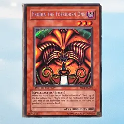 YUGIOH Exodia The Forbidden One MC1-EN001 Limited HP/DMG Secret Rare - Image 1