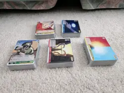 Weiss Schwarz Avatar The Last Airbender Playset Near Complete 296 Cards - Image 1