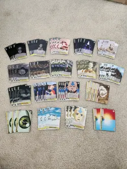 Weiss Schwarz Avatar The Last Airbender Playset Near Complete 296 Cards - Image 3