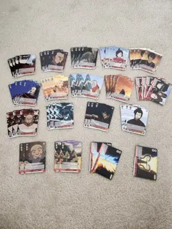 Weiss Schwarz Avatar The Last Airbender Playset Near Complete 296 Cards - Image 4
