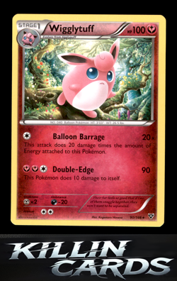 Wigglytuff (90) 90/146 Rare XY Base Set Pokemon Card NM - Image 1