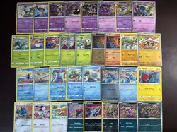 33 Pokemon Card Collection TOMOKAZU KOMIYA Artist Reverse Holo & Reg Bundle Lot - Image 1
