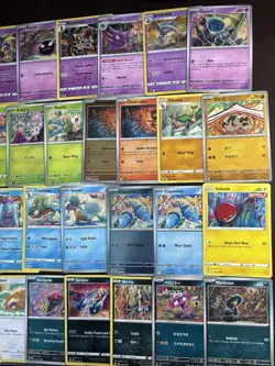 33 Pokemon Card Collection TOMOKAZU KOMIYA Artist Reverse Holo & Reg Bundle Lot - Image 3
