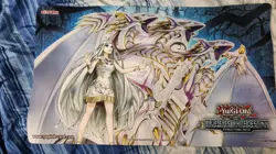 Yugioh Blue Eyes White Destiny Structure Deck Playmat Mint Condition - Image 1