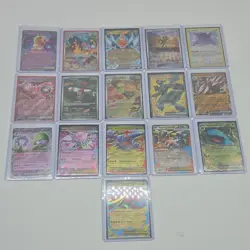 Pokemon TCG EX & Mega 15 Card Lot – Mewtwo, Gardevoir, Mega Venusaur, Full Arts - Image 1